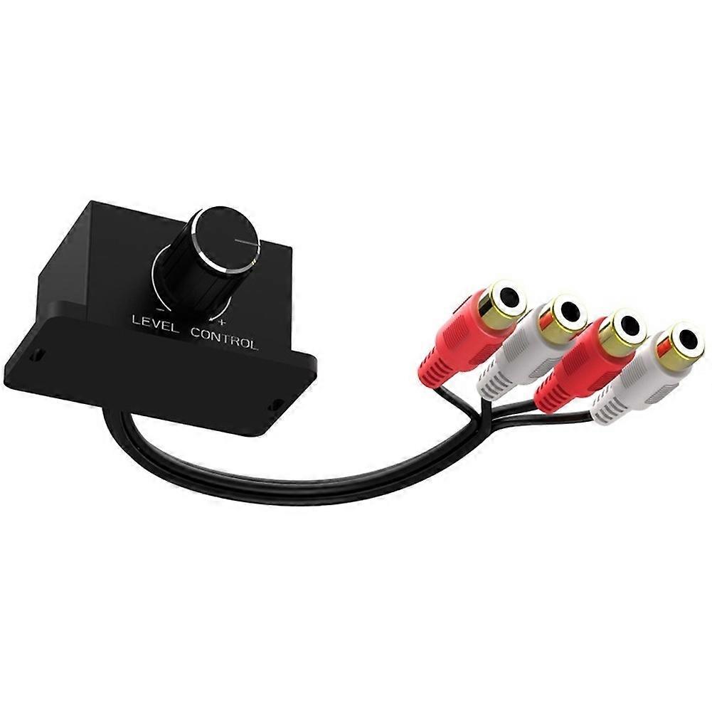 Car Amplifier Volume Controller, Volume Adjuster, Amplifier Volume Cable,Dual Channel Control Cable