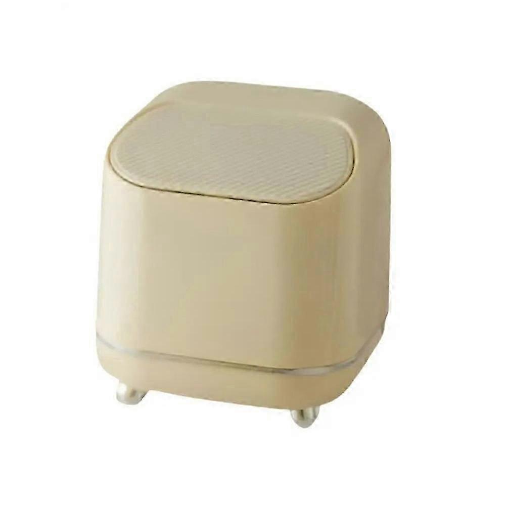 Small Trash Can for Desk Leak-Proof Desktop Garbage Bin