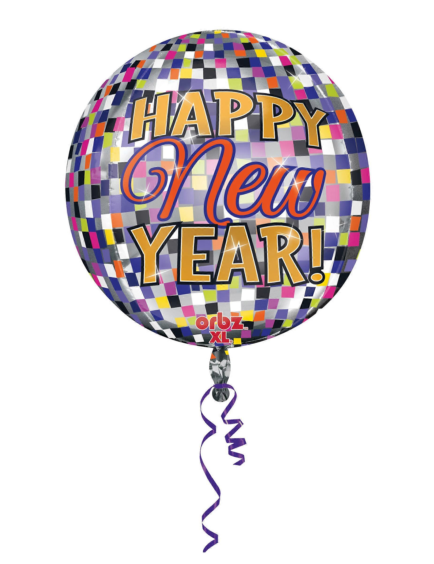 New Year foil balloon 38 cm