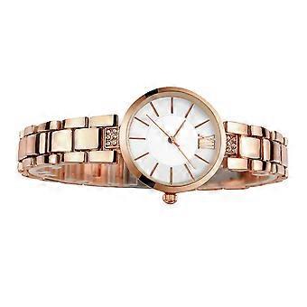 Golden Women Quartz Watch Fashion Wristwatch 1Pcs Titanium Alloy