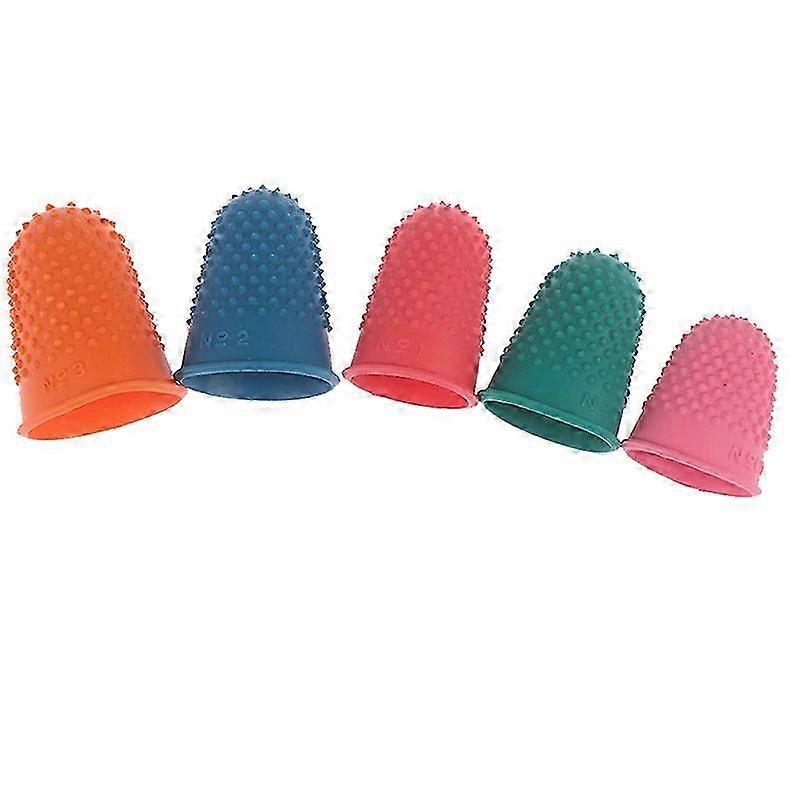 5-Piece Rubber Thimble Set Sized