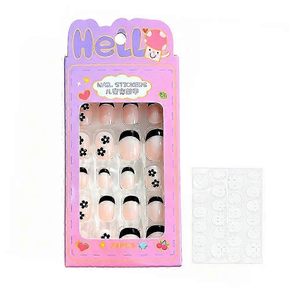 Playful Print Reusable Press On Nails