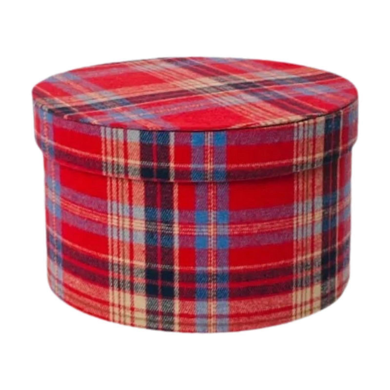 Festive Cloth Gift Box With Lid