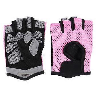 Breathable Sports Cycling Gloves for Gym 1Pair Anti-Skid Half Finger