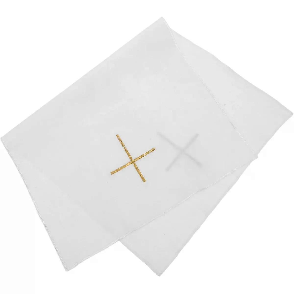 Altar Linen Corporal, White Cloth for Mass Services