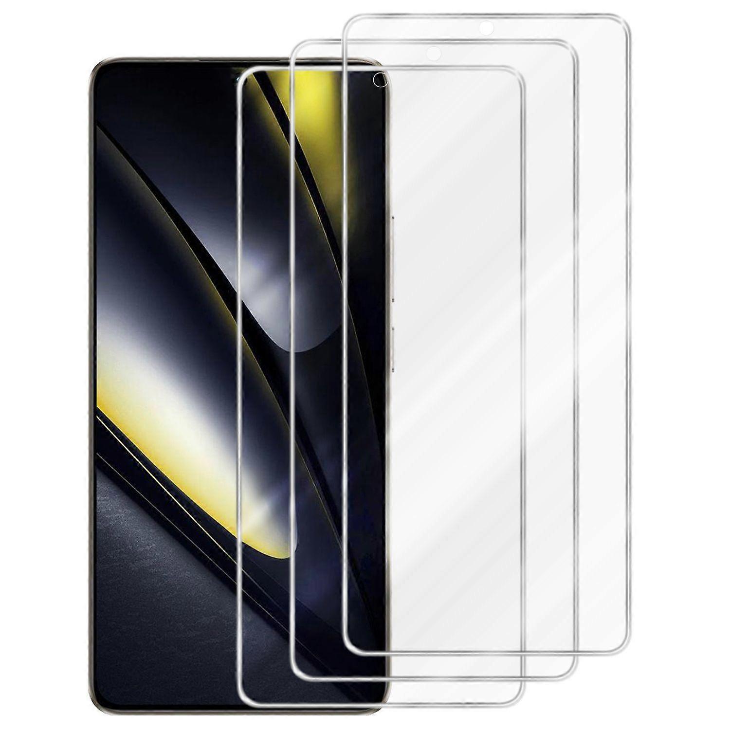 3x Screen protector compatible with Xiaomi Poco F6