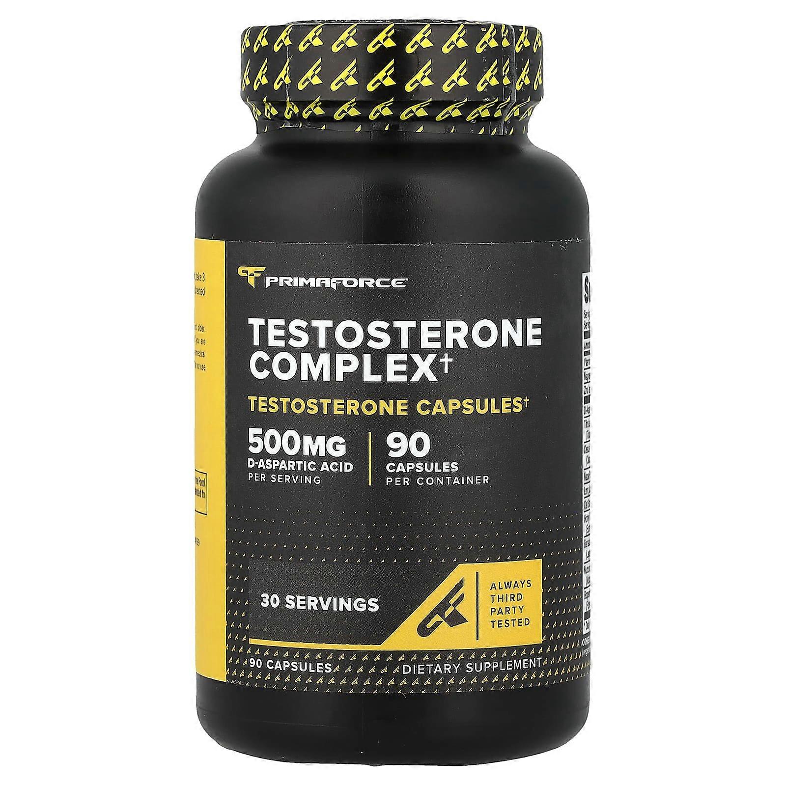 Primaforce, Testosterone Complex, 90 Capsules