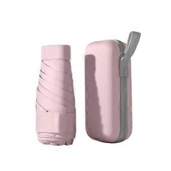 Six-Fold Multi-Color Pocket Umbrella