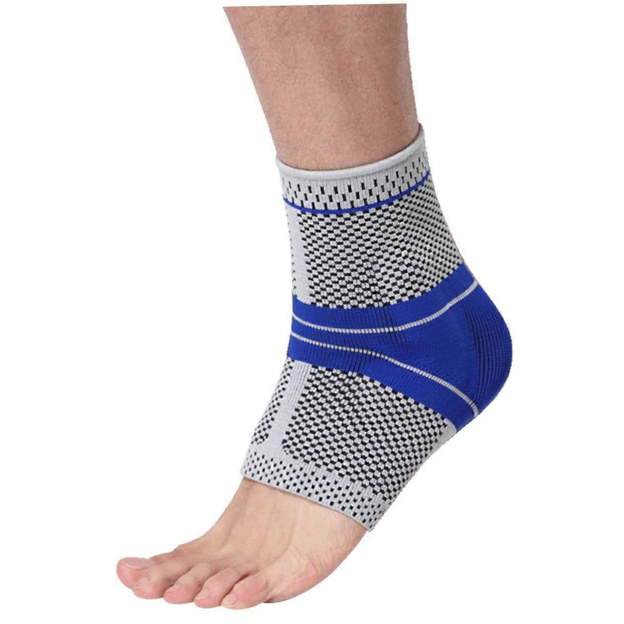 Ankle Support Brace Nylon Silicone Anti-Slip Compression Wrap