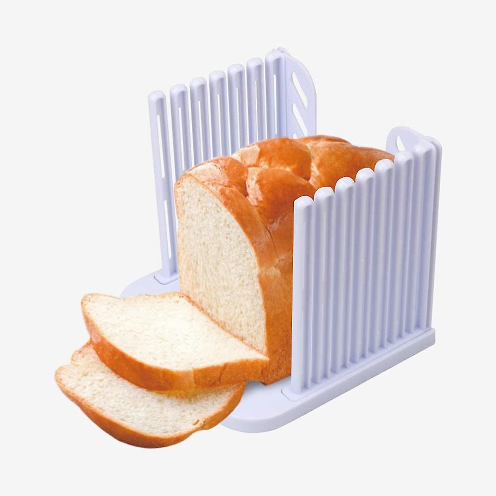 Bread slicer, foldable, quick cutting guide for the kitchen, ABS cutting tools for homemade bread