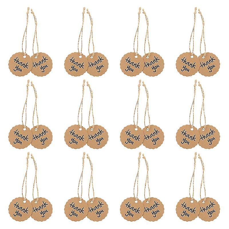 4.1X4.1cm Wrapping Paper 200 Sets Creative Kraft Paper Diy Tags Diy Hanging Decors Craft