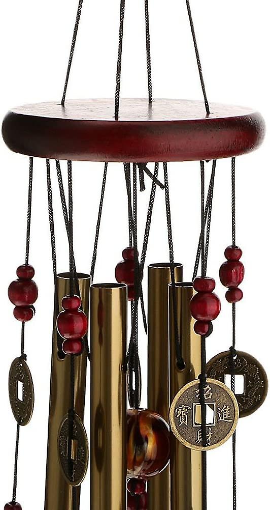 Vindklokke, 4 rør 5 klokker Kime Vind Kime