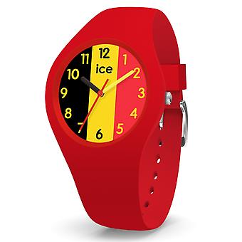 Ice-world Female Analog Quartz Watch with Silicone Bracelet IC015737
