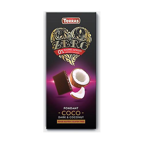 Zero dark chocolate with coconut 125 g (Chocolate - Coconut)