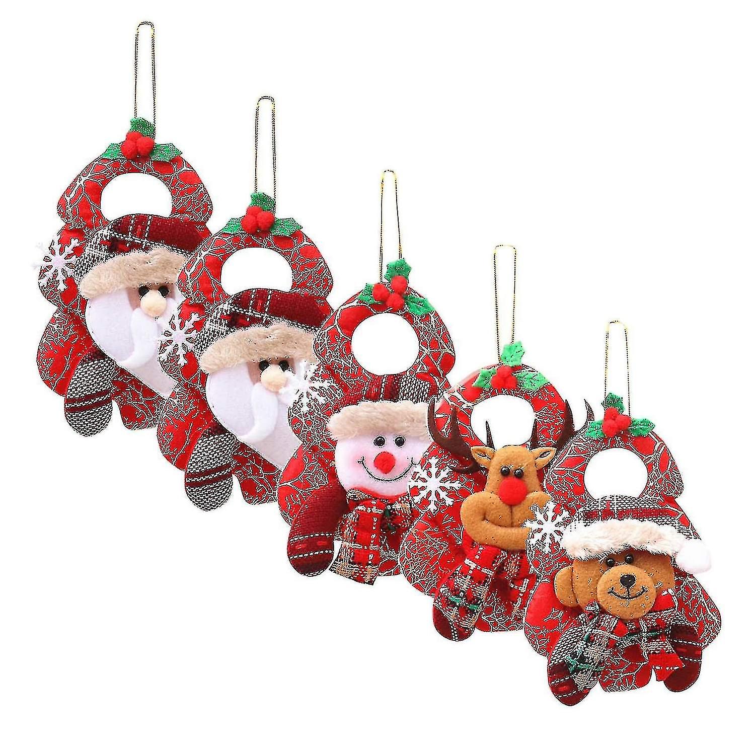 Christmas Decorations Christmas Deer Snowman Christmas Tree Decorations Pendant