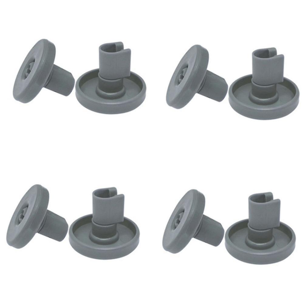 8 Pcs Lavavajillas Rueda de cesta compatible con Aeg Favorit Privileg Zanussi Lavavajillas Repuestos A
