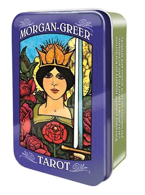 Morgan Greer Tarot In A Tin by Bill F. Greer Paperback Book