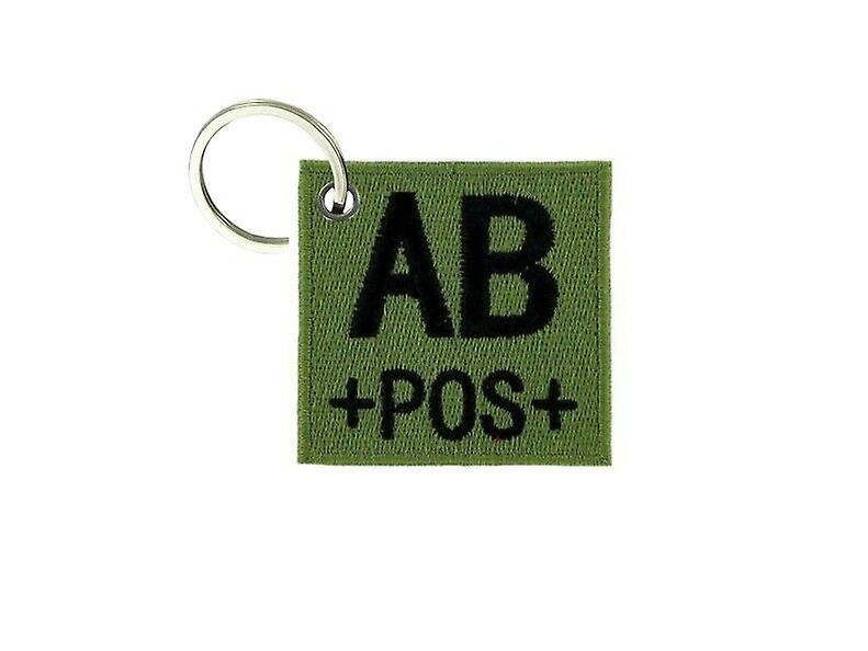 Cle Cles Key Brode Patch Ecusson Moral Group Military Blood Ab-Kaki