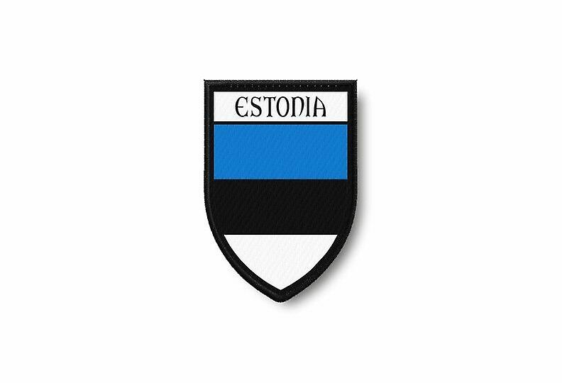 Patch Ecusson Termocollant Edge Brode Flag Prints Estonia Estonian