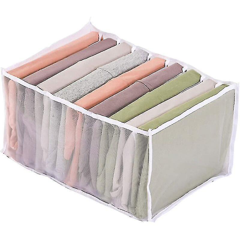 Foldable Storage Boot For Jeans, T-shirts, Underwear, Large Capacity, Smooth Seams With Compartments