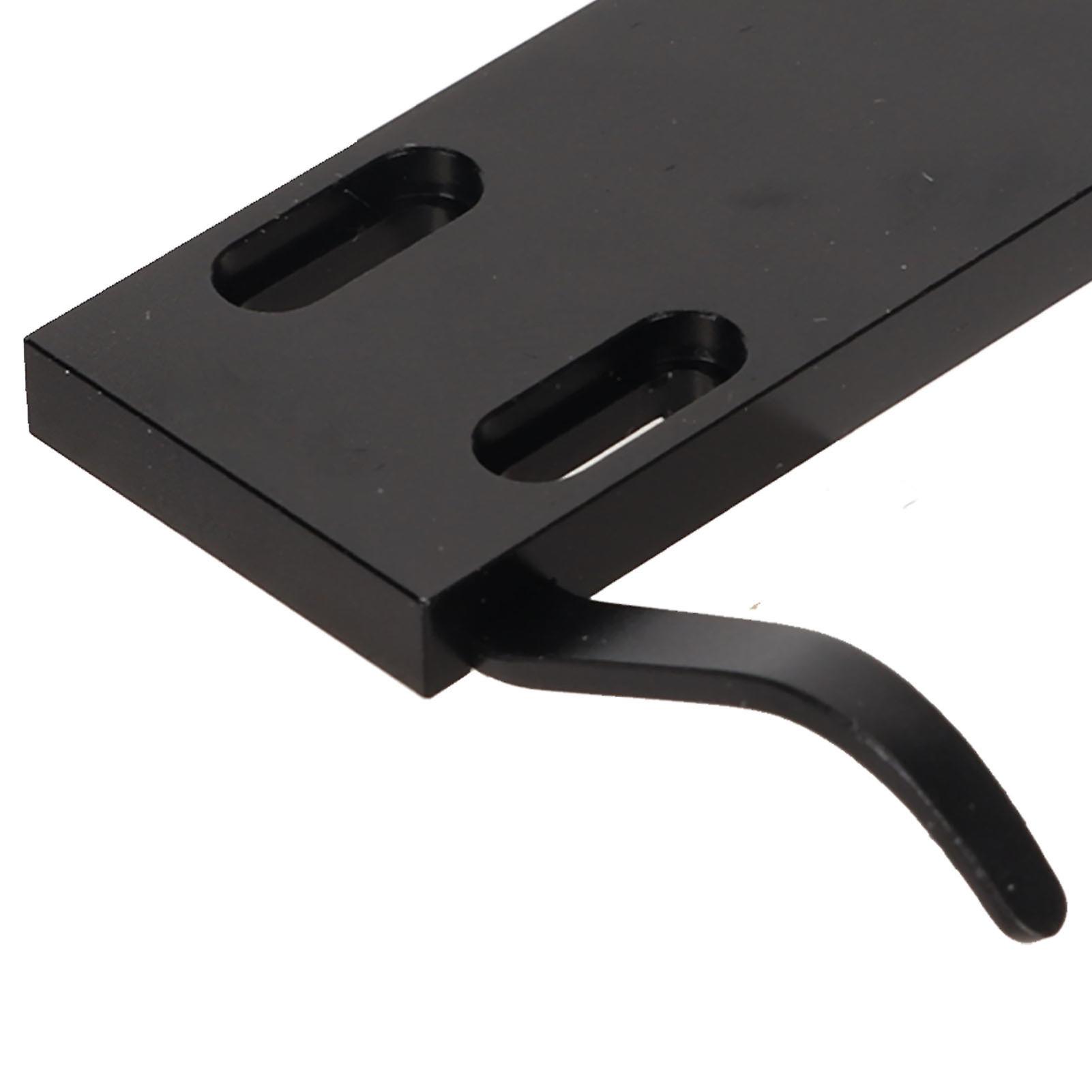 Phonograph Cartridge Holder Universal Standard Metal Vinyl Stylus Holder with 4 Connection Wires and 2 Pairs Screws