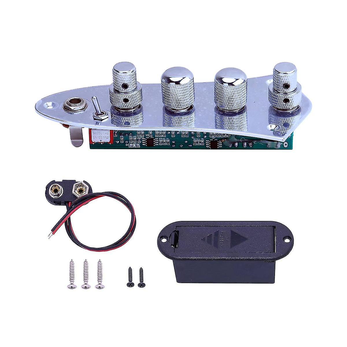 5 Jazz Jb Loaded Wired Plate For 4/5 String S Jb-08cr