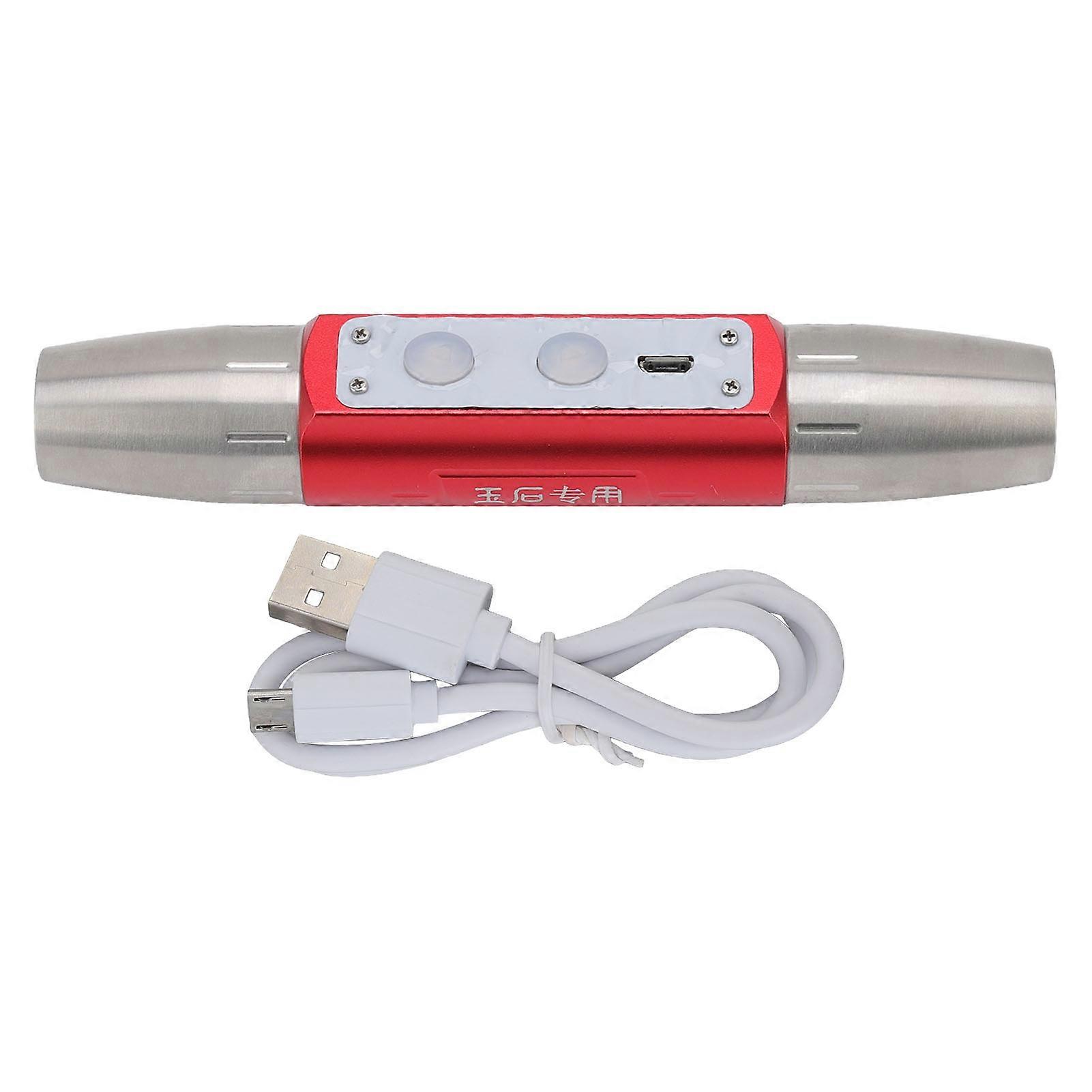 USB-Rechargeable Gemstone Light with 4 Modes for Jewelry & Jade Evaluation