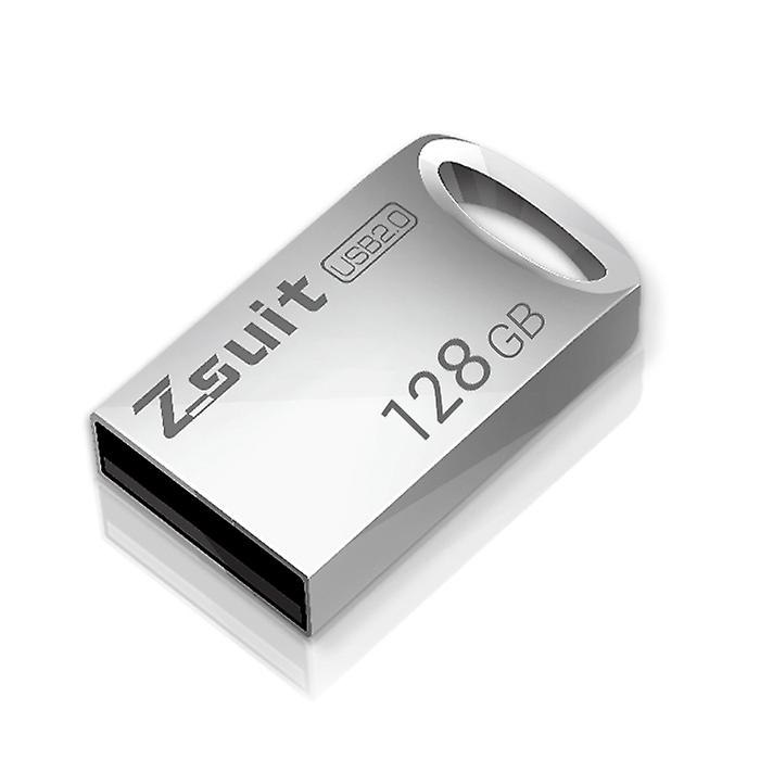 Zsuit 128GB USB 2.0 Mini Metal Ring Shape USB Flash Disk