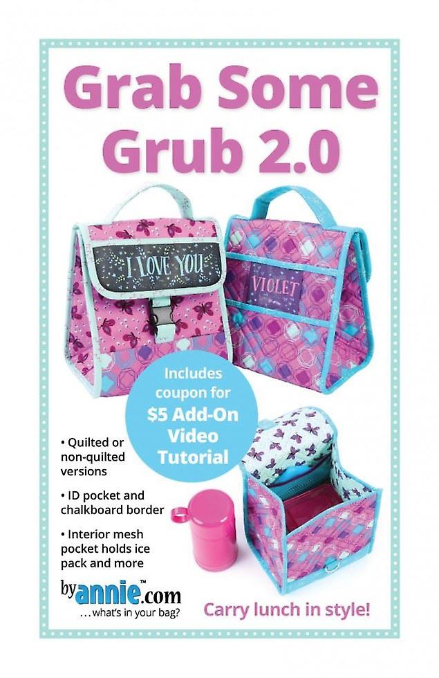 By Annie Paper Sewing Pattern Grab Some Grub