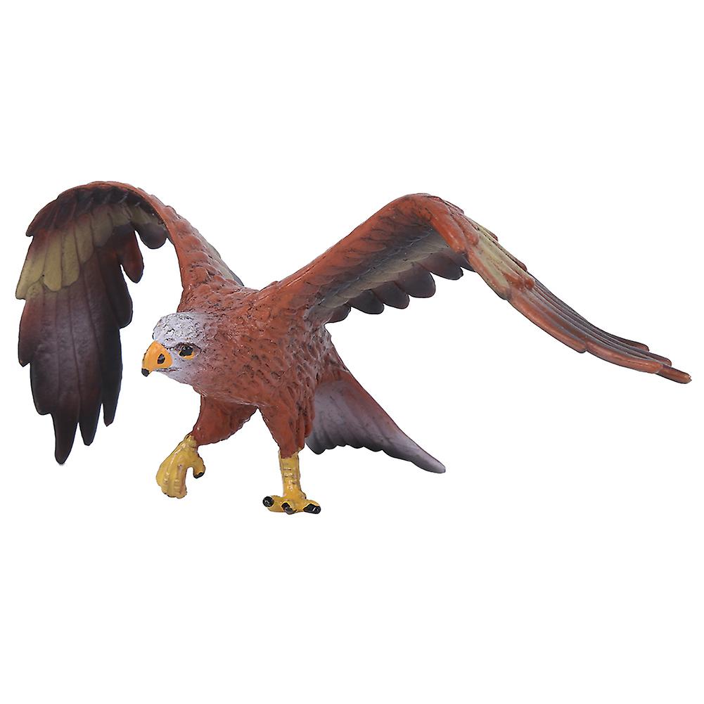 Simulation Eagle Model Ornaments Desktop Decoration Children Educational Toy(PL127‑1202 )