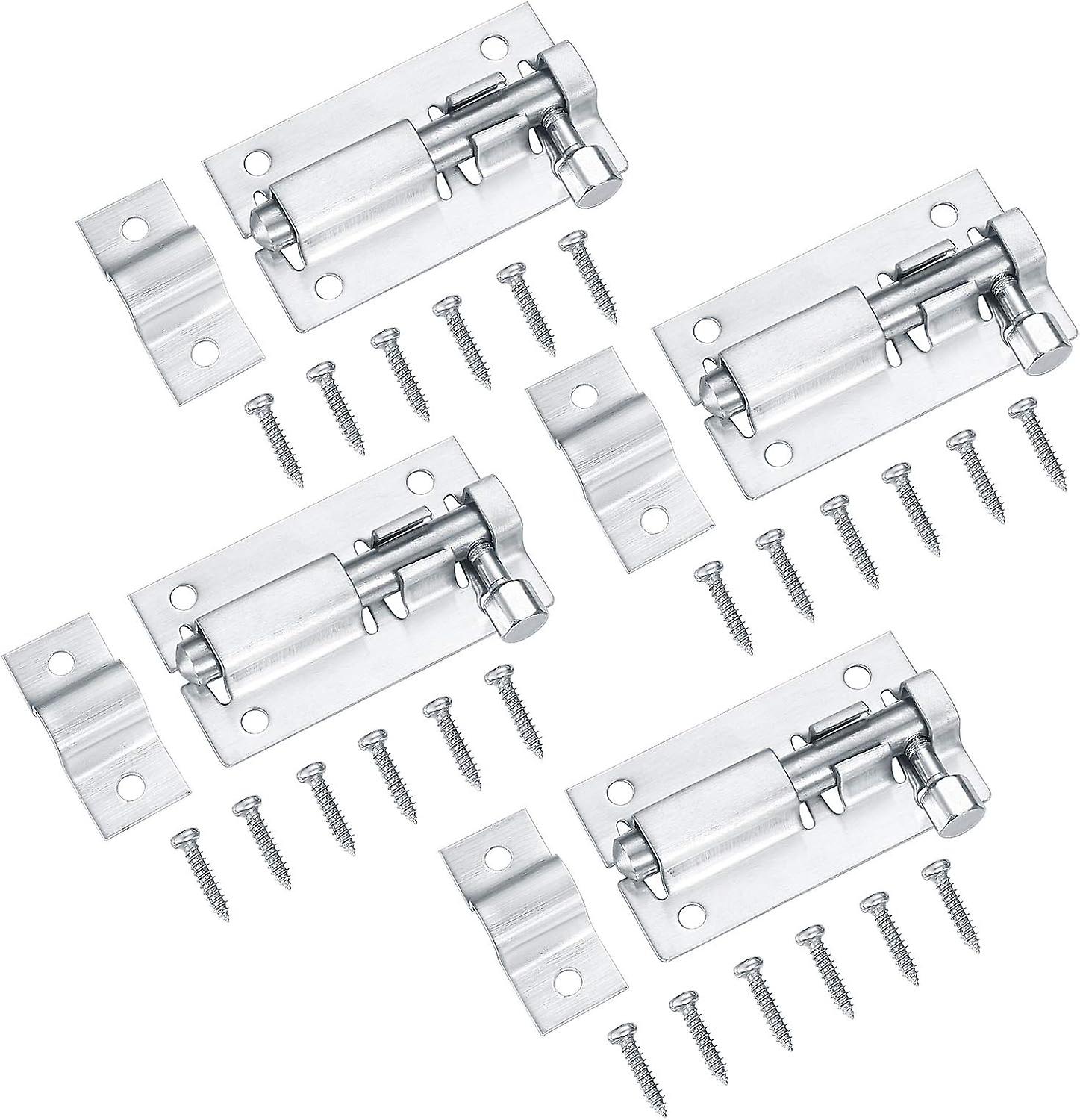 4 pieces sliding door latch, sliding door lock, door lock, door lock bolt