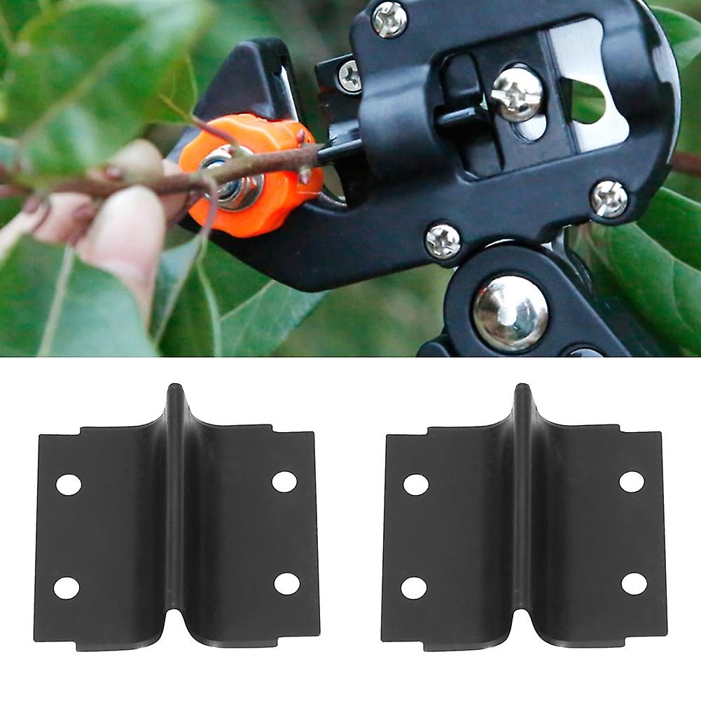 2Pcs Professional Garden Fruit Tree Grafting Machine Knife Blade Tool Pruning Tools (V shape)