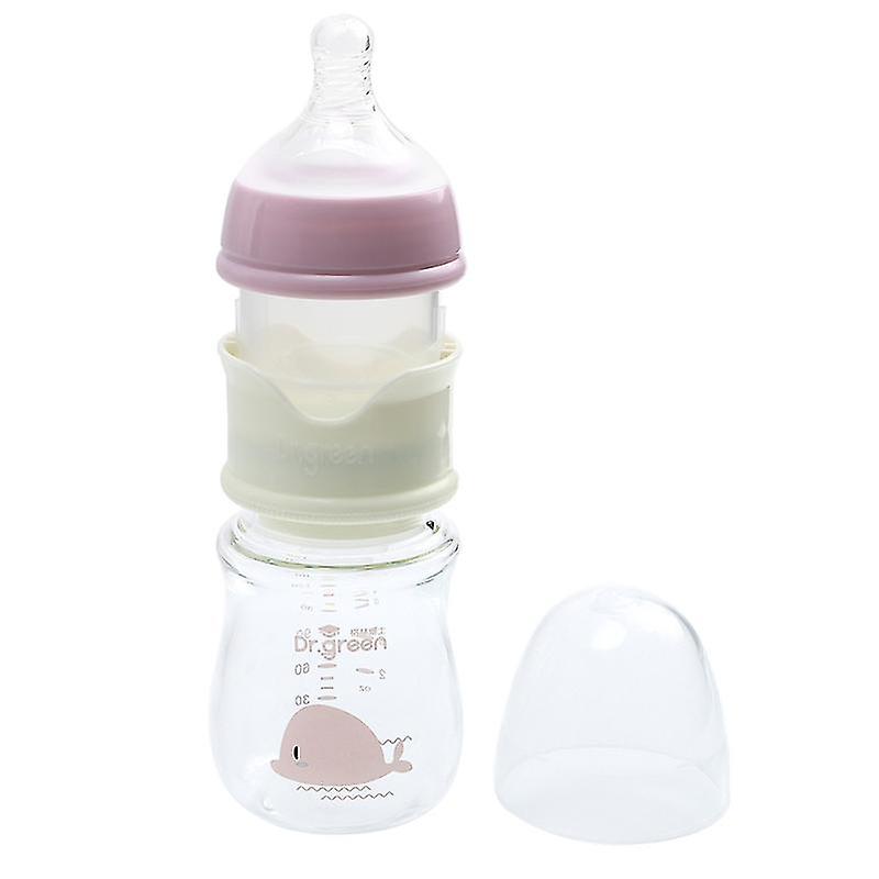 1pcs Bouteille en verre de lait