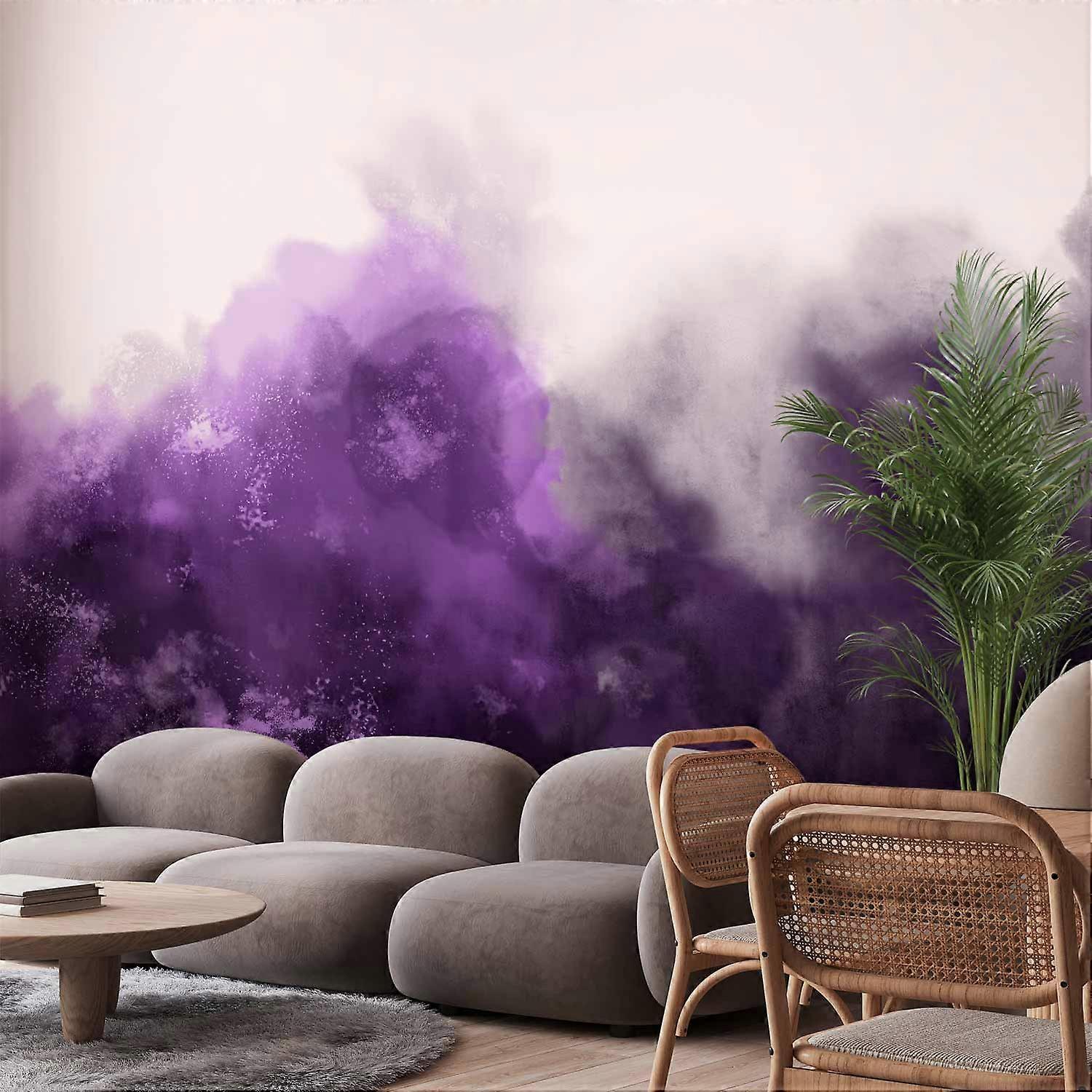 Wall Mural - Watercolour Variation - Violet