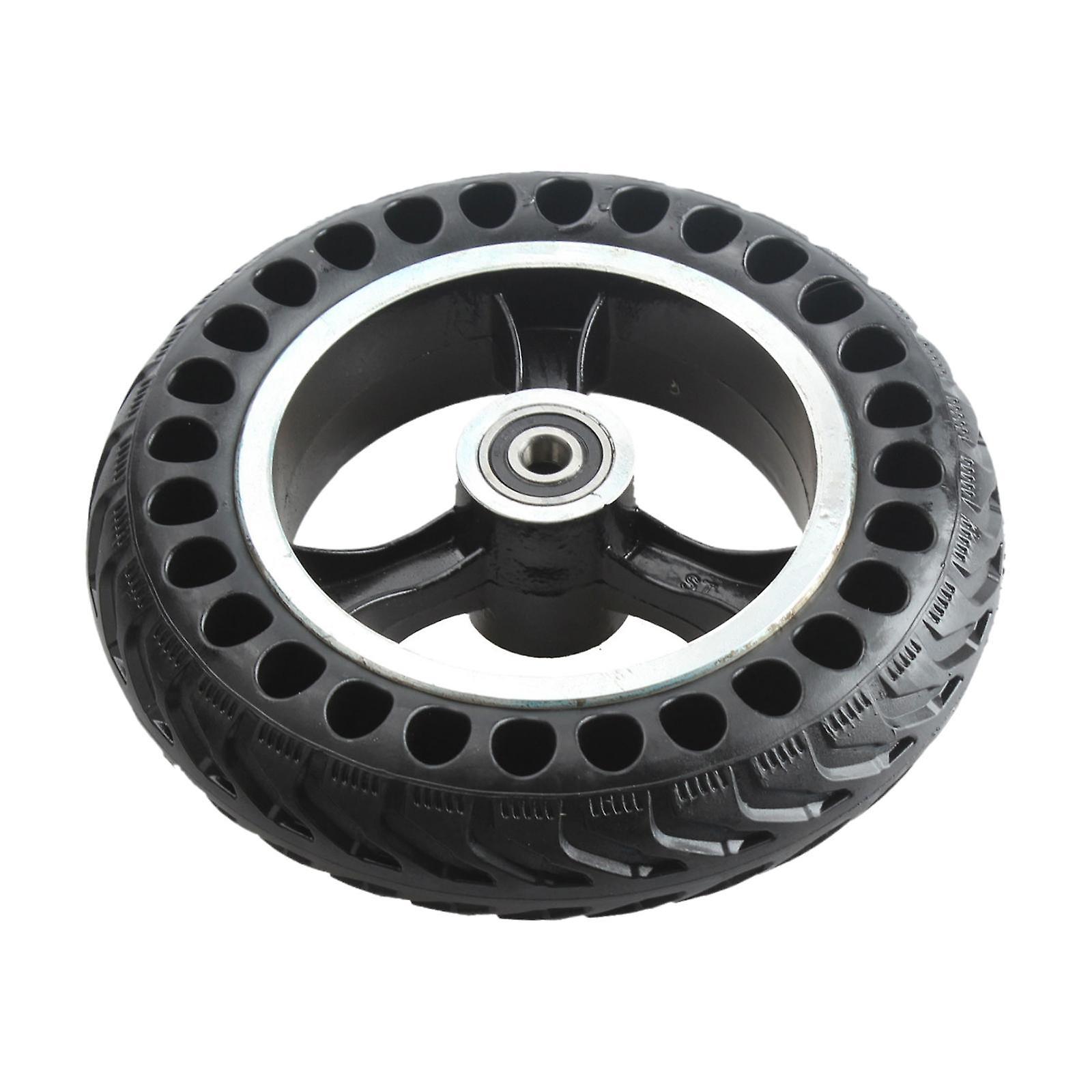 Electric Scooter Solid Tire Anti Slip Shockproof Components Rim and Tyre Kit