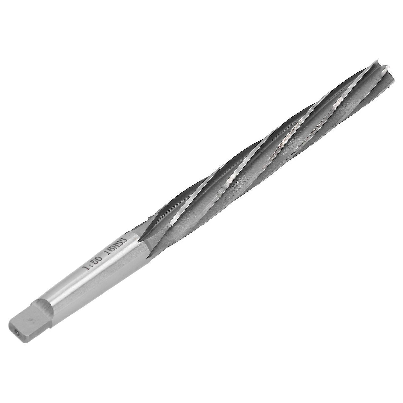 1:50 Reamer Hss Machine Tool Small Head 16 X 6 Blade X Blade Length 160 X 2# Taper Shank W4241
