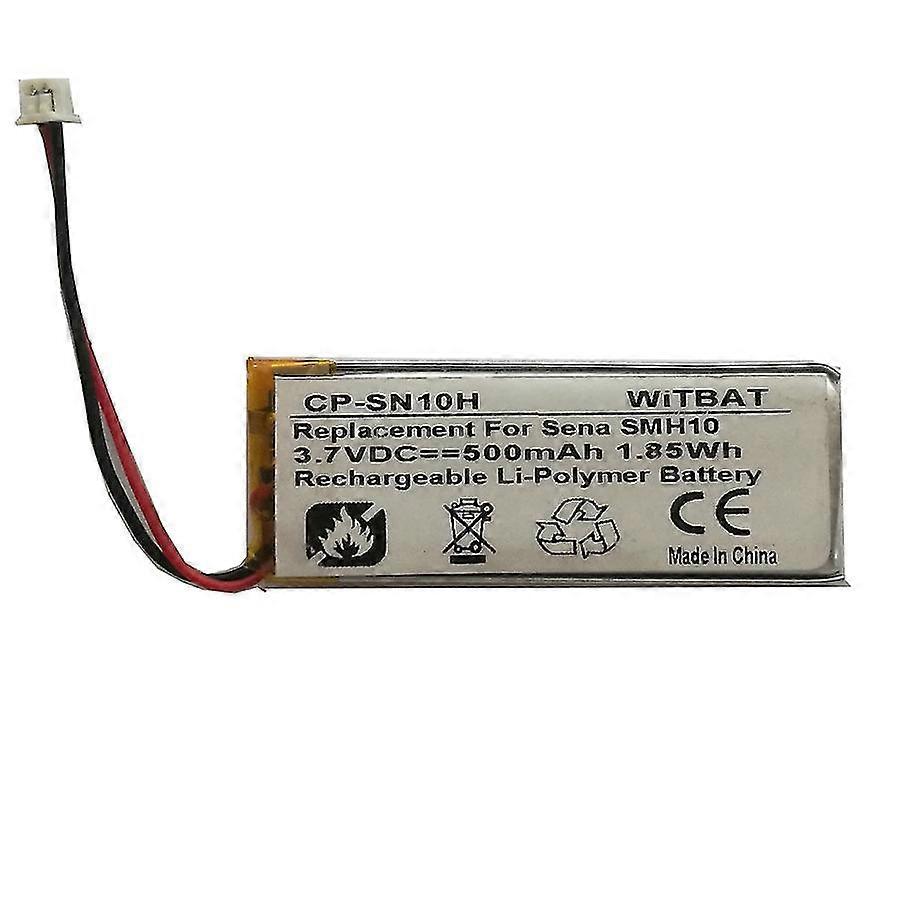 Suitable For Sena Smh10 Bluetooth Headset Battery