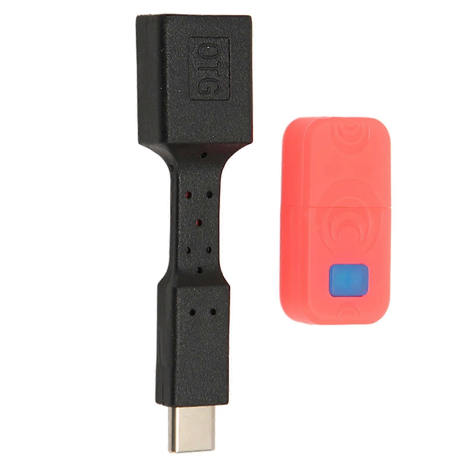 Bluetooth Controller Adapter for PS5 for Switch Pro Wireless Controller Adapter with Type C OTG Cable for Switch Lite