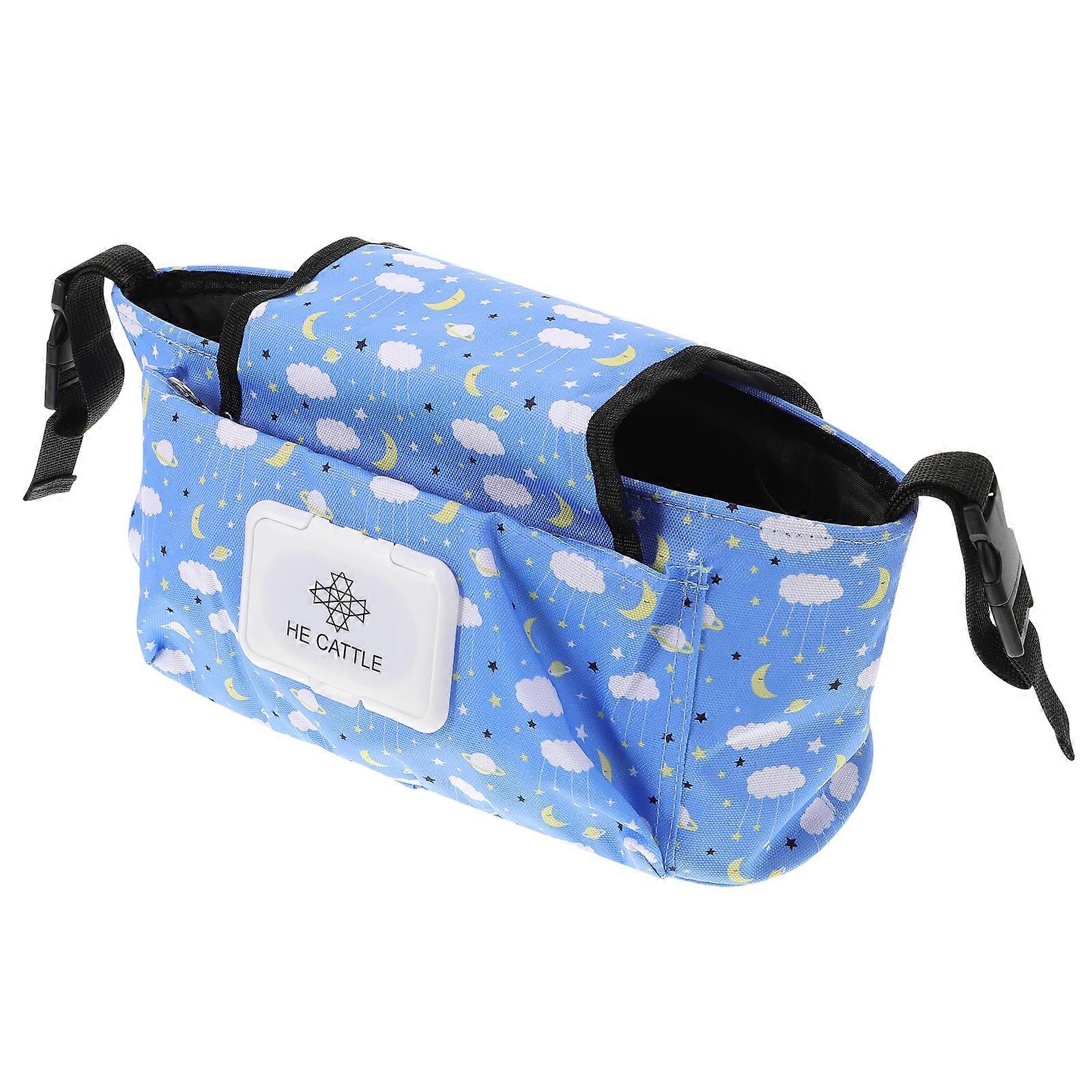Baby Stroller Organizer Stroller Bag Stroller Cup Holder Stroller Accessories (Random Pattern)