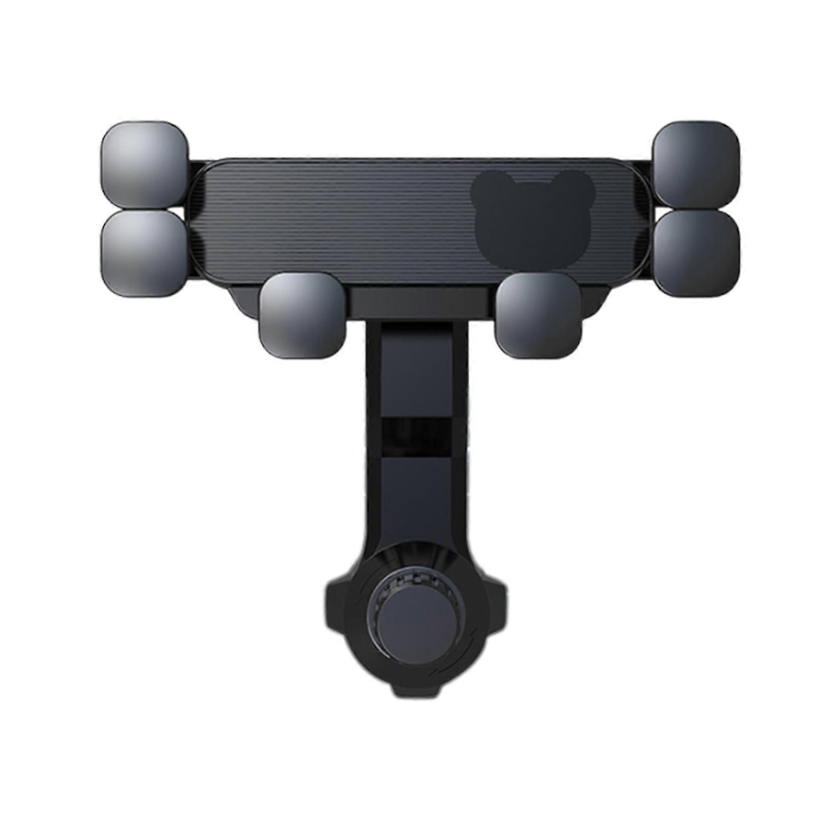 Cell Phone Holder with Rotatable Swing Arm Anti-Shake Design One-Hand Operation Universal Simple Installation Car Phone Holder Vent Mount