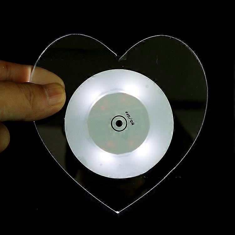 Acrylic Crystal Led Luminous Coaster Atmosphere Light Coaster
