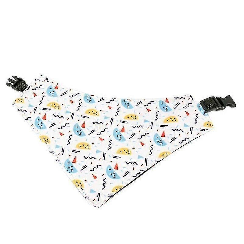 scarf three-layer thick waterproof saliva pattern towel pac-man