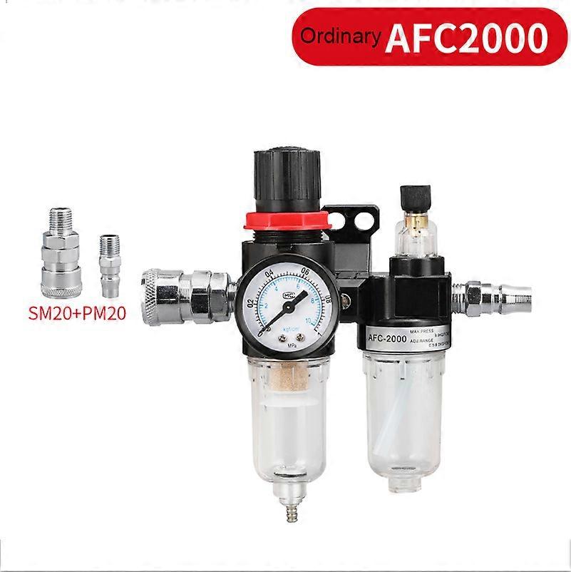 Pneumatic Air Source Processor AFC2000 + AL2000 G1 / 4 AFC2000 air compressor oil and water separator filter regulator trap
