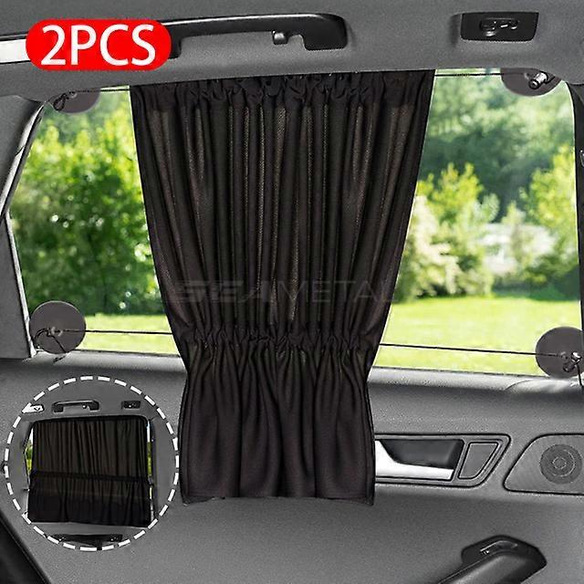 2Pcs Car Side Vehicle Window Parts Window Curtains Anti Glare Sun Visor UV Blocking Sun Shade Cover Sunshade Privacy Blind Curtains for Baby