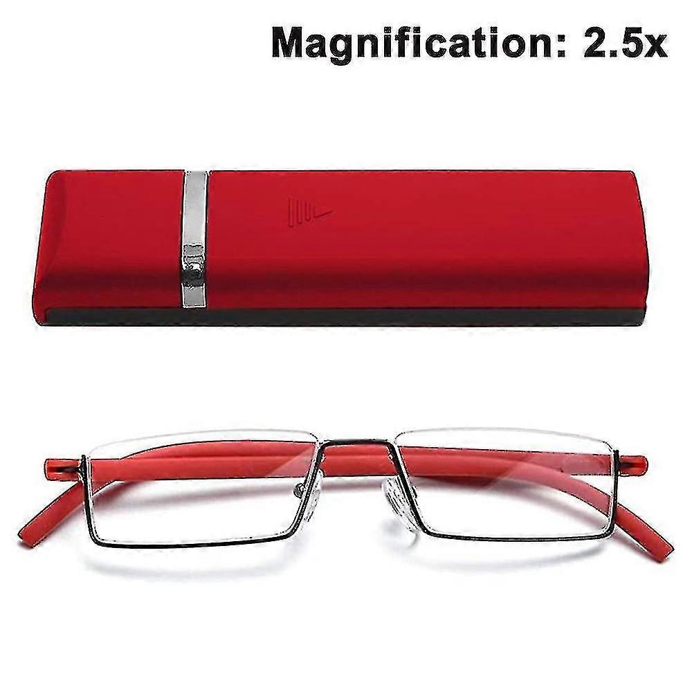 Clear Glasses Half Frame Reading Glasses For Men And Women Lightweight