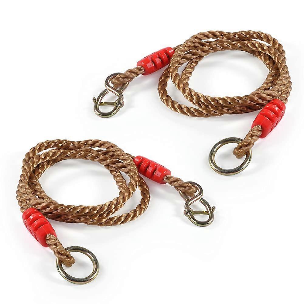 2025,2pcs Hammock Straps Adjustable Tree Swing Ropes 1.8m Hammock Hangers Rope Safer for Swing Chair Hamm