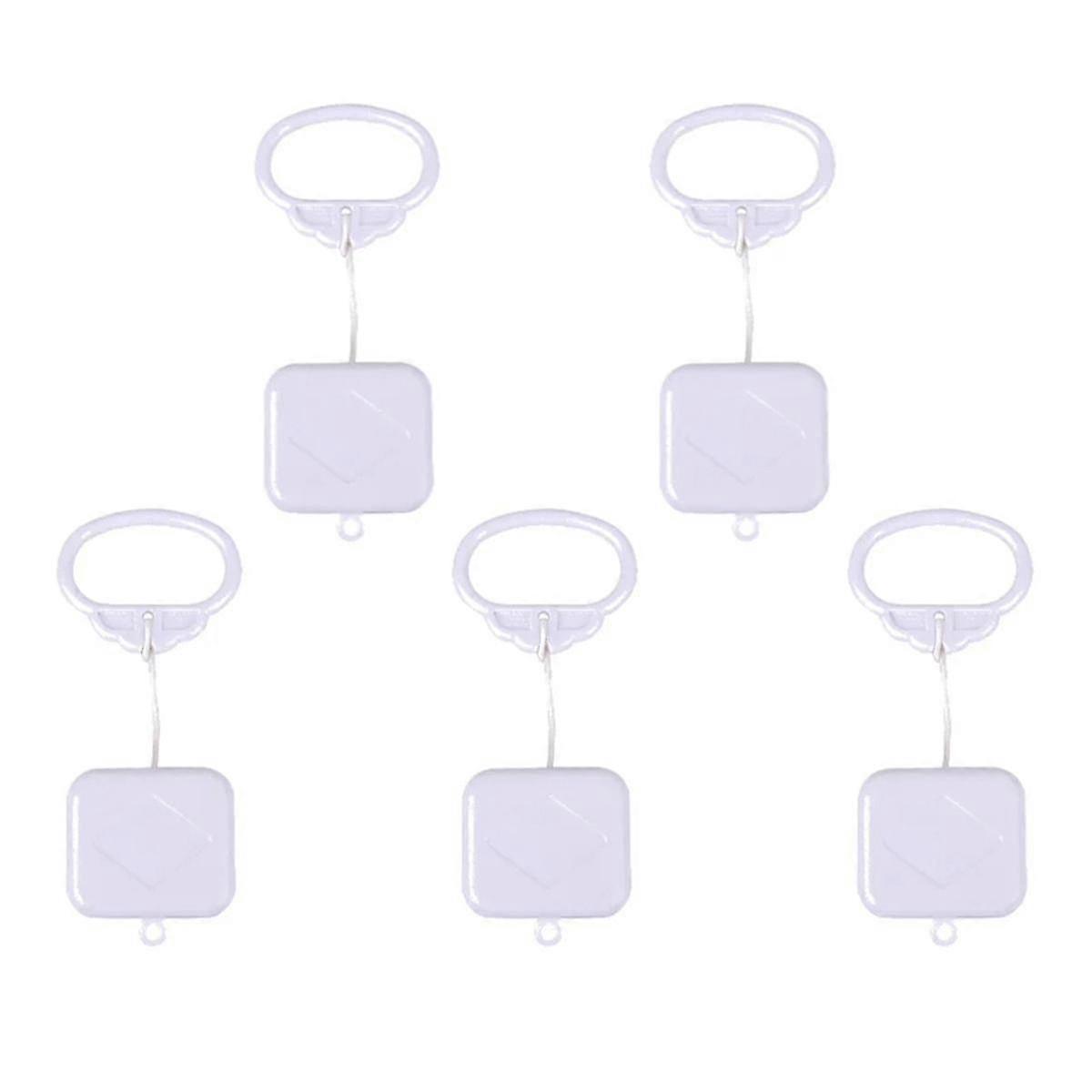 5Pcs Pull String Cord Music Box Waterproof Pull String Music Box with Classic Lullaby Melody Wind Up Music Box