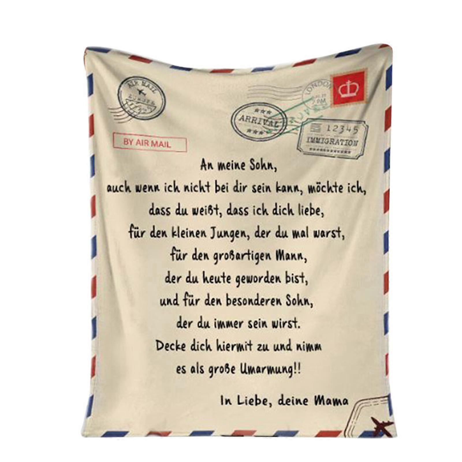 Premium Blanket to My Daughter Son Durable High Quality Comfortable for Home Sofa