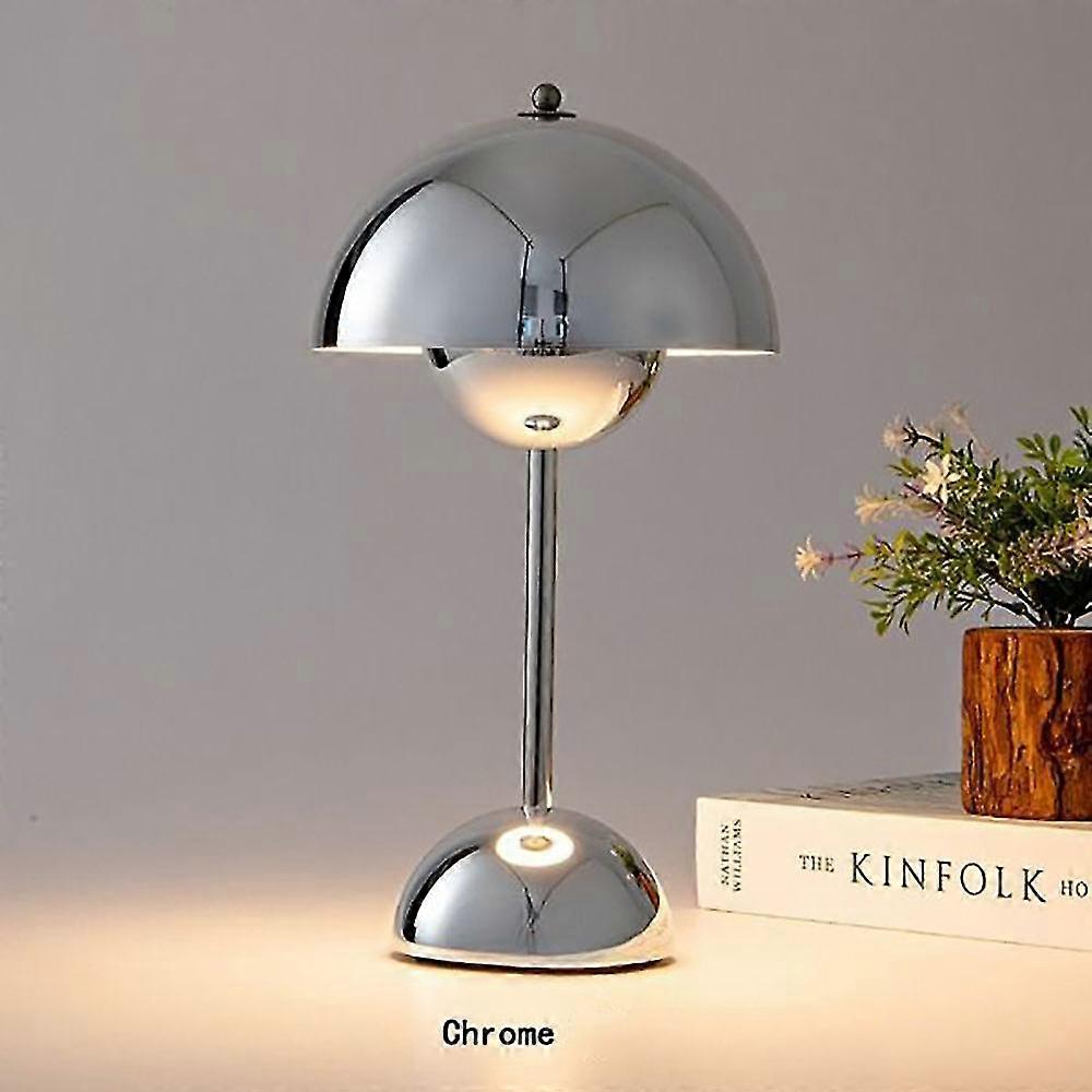 Lampe de table Flower Bud, Chambre de mariage, Chambre à coucher, Décoration de bureau, Lampe, Lampe de chevet (rechargeable) 2023 2024 Nouveau/cha...