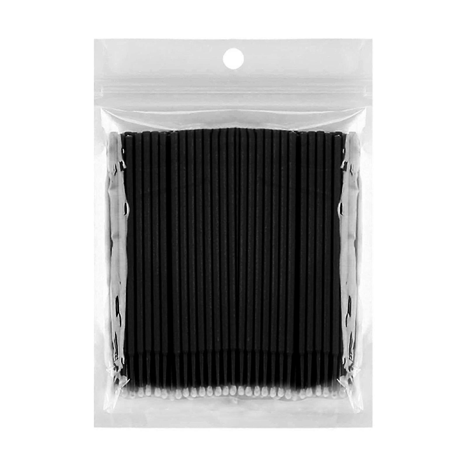 Disposable Micro Cotton Swab Bendable Eyelash Extension Applicator for Makeup